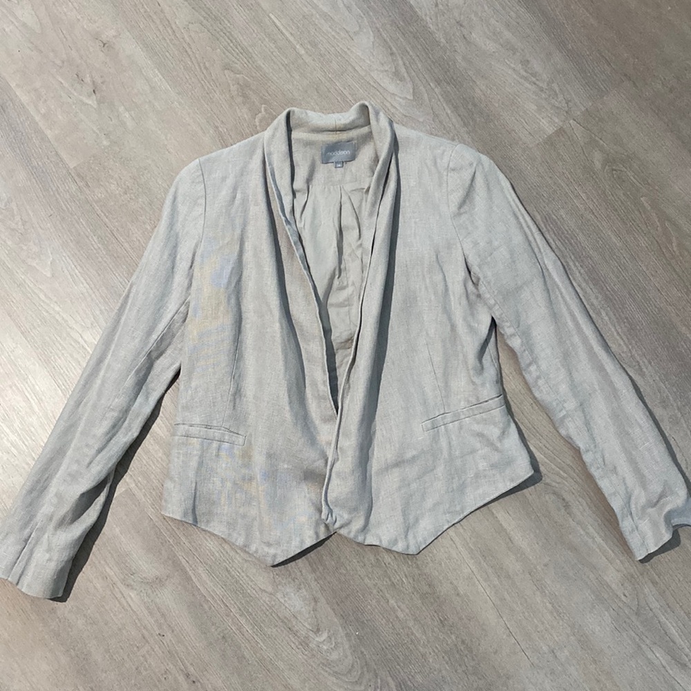 Linen Beige Blazer
